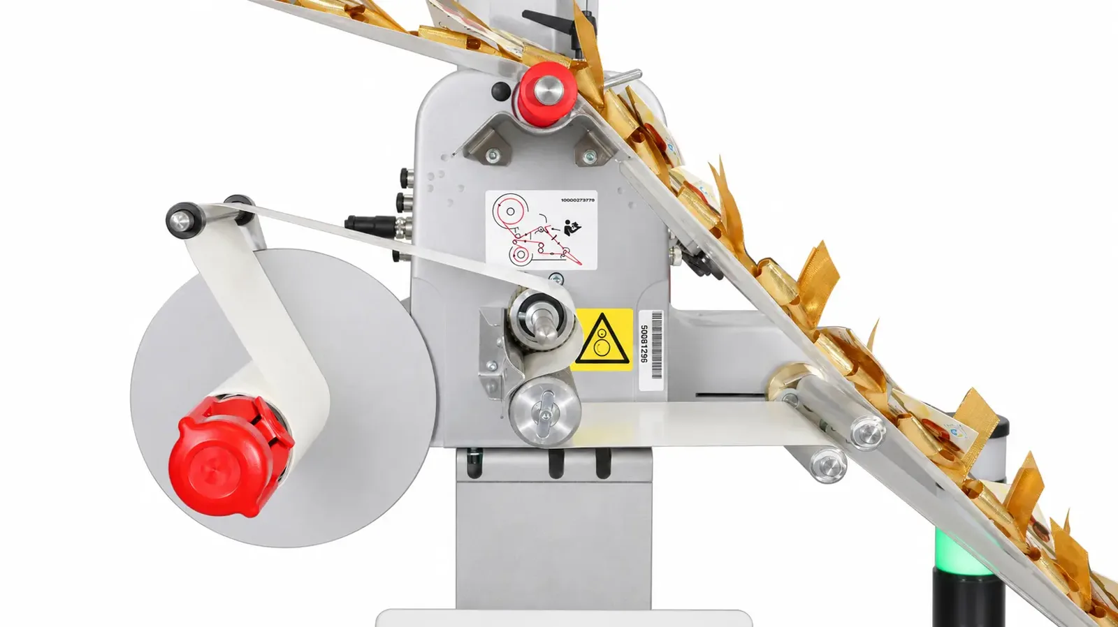 Dispenserrolle und Applikationsmodul im Detail